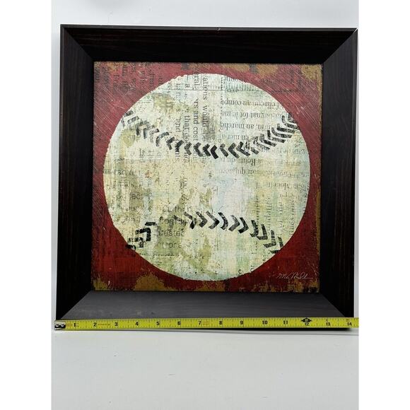 Michael Mullan 15x15 Black Wood Framed Museum Art Print Titled - Ball - Picture 4 of 9